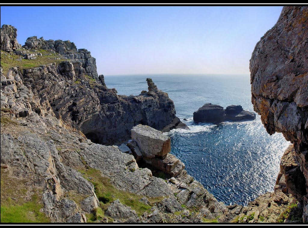 La Pointe de Dinan, le Château - Kastell Dinn by Foetal