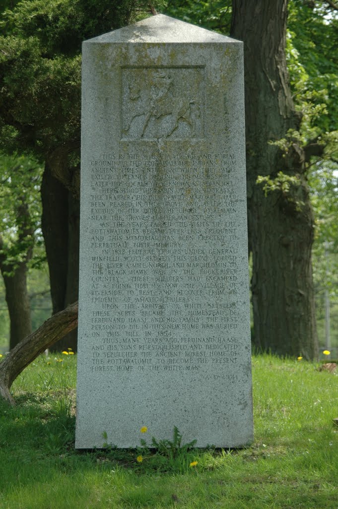 Forest Home Cemetery - Indian Hill Marker, Section 27 by grtsaganos