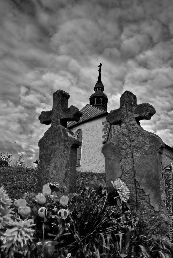 Cemetery and church - Mátraverebély DSC_2777-3 by Sárdi A. Zoltán ♥Budapest♥