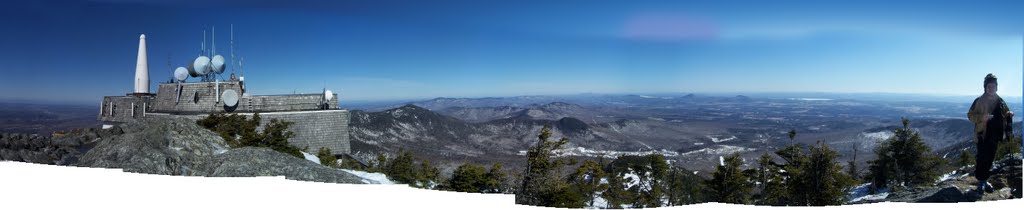 Jay Peak Summit Panorama by eastsideski