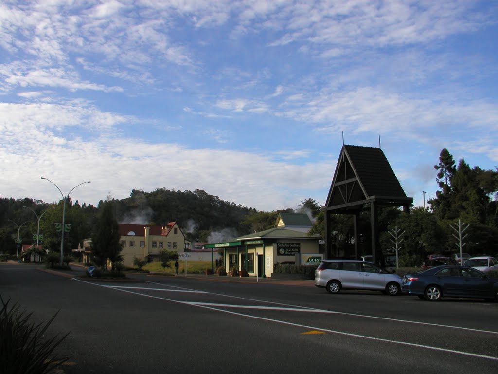 罗托鲁阿特赖恩街景(View of Tryon St) by hupr