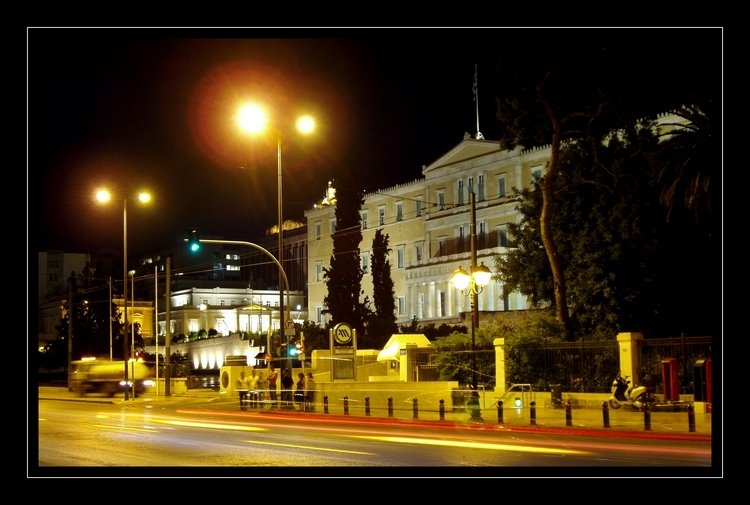 Parliament Building View by Anastasios Kydoniefs