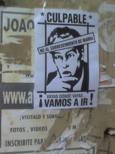 Afiche en Tribunales by Harvy