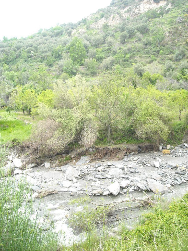 Caudal y materiales arrastrados por la crecida del río. Agua Agria de Narila, mayo de 2010 by viajeroandaluz