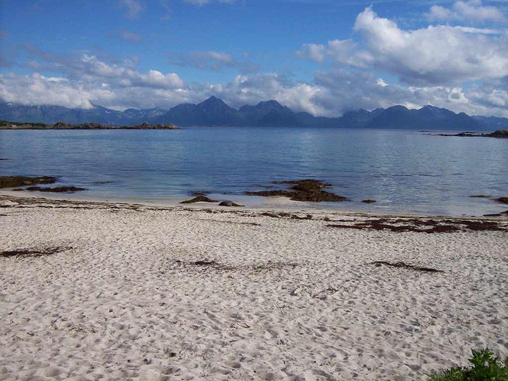 Hadseløya beach by Paul Berzinn