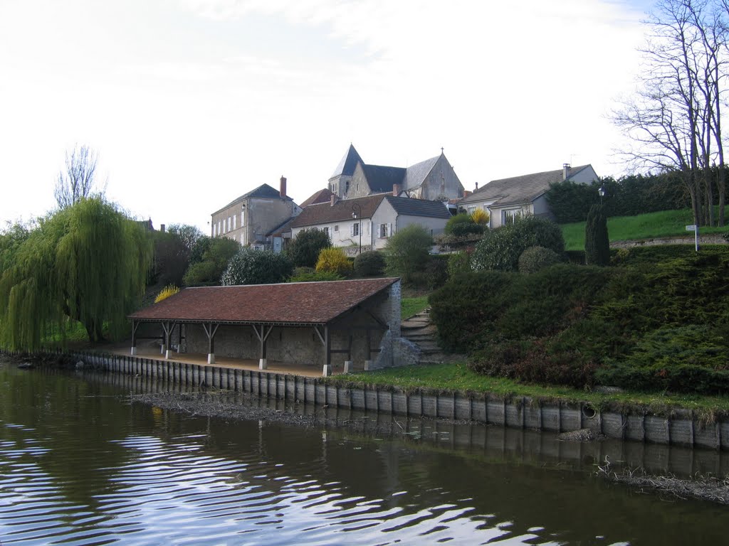 Chécy depuis le canal by Duchet