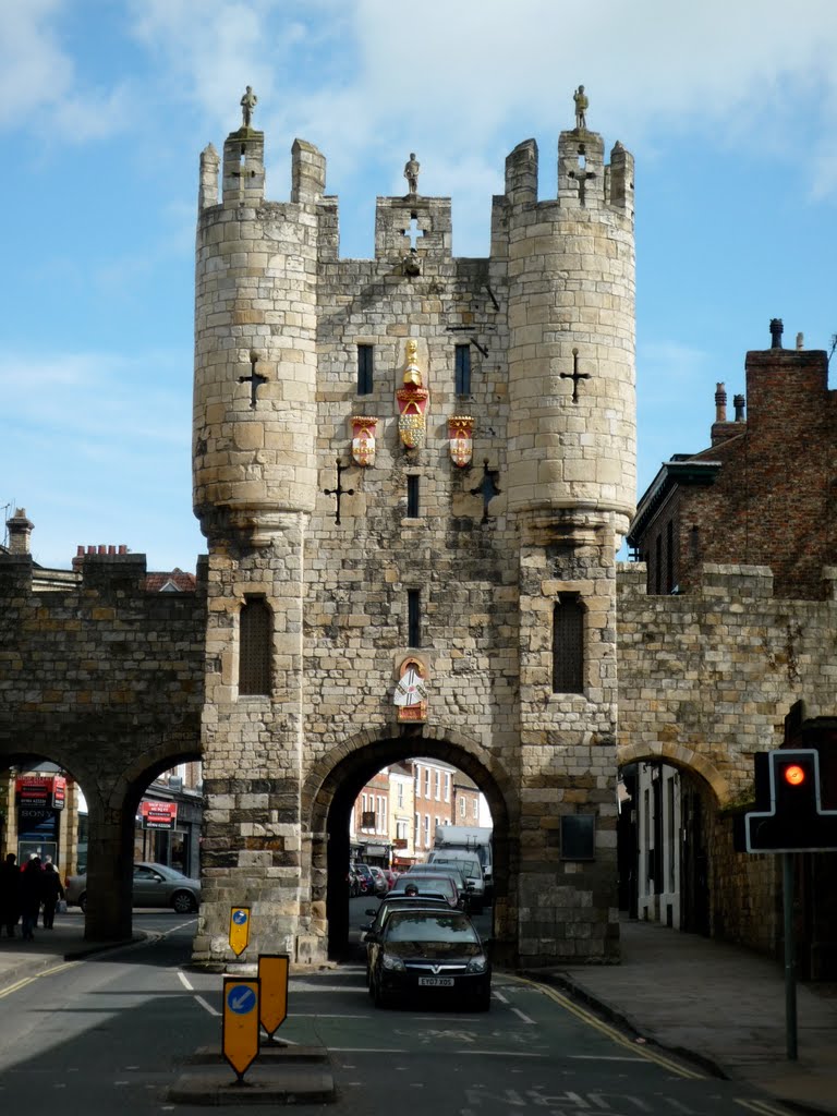 Micklegate Bar, York by Moletor