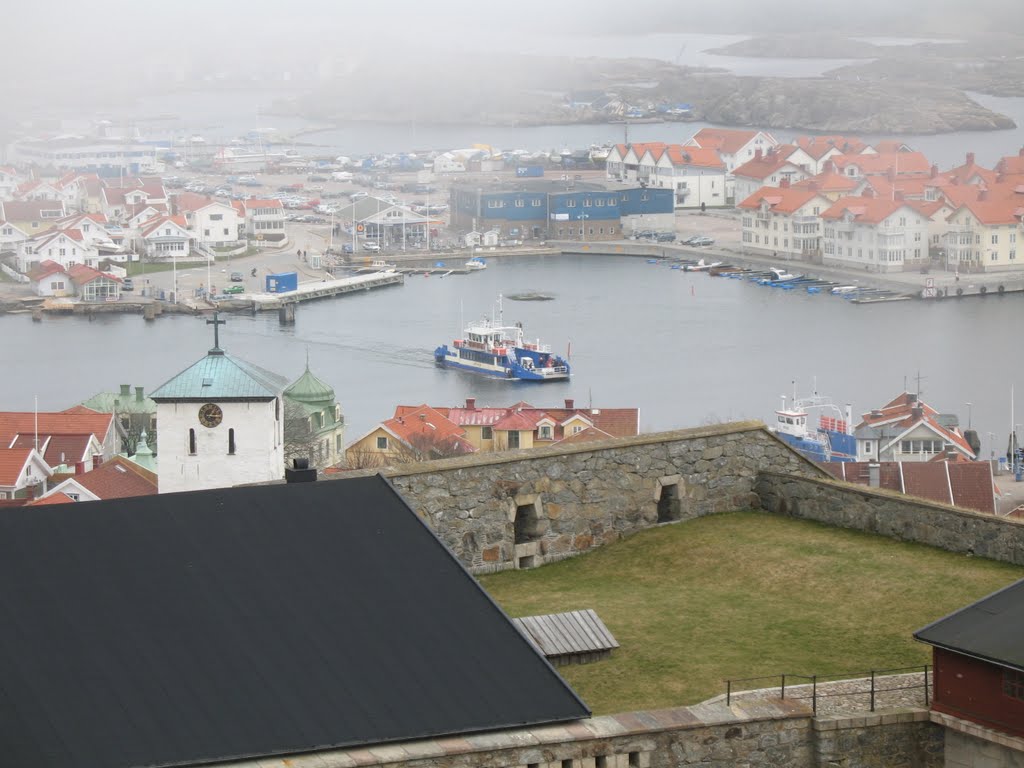 The Ferry seen from the top of Carlstens Fortress. ©JucaLodetti by JucaLodetti