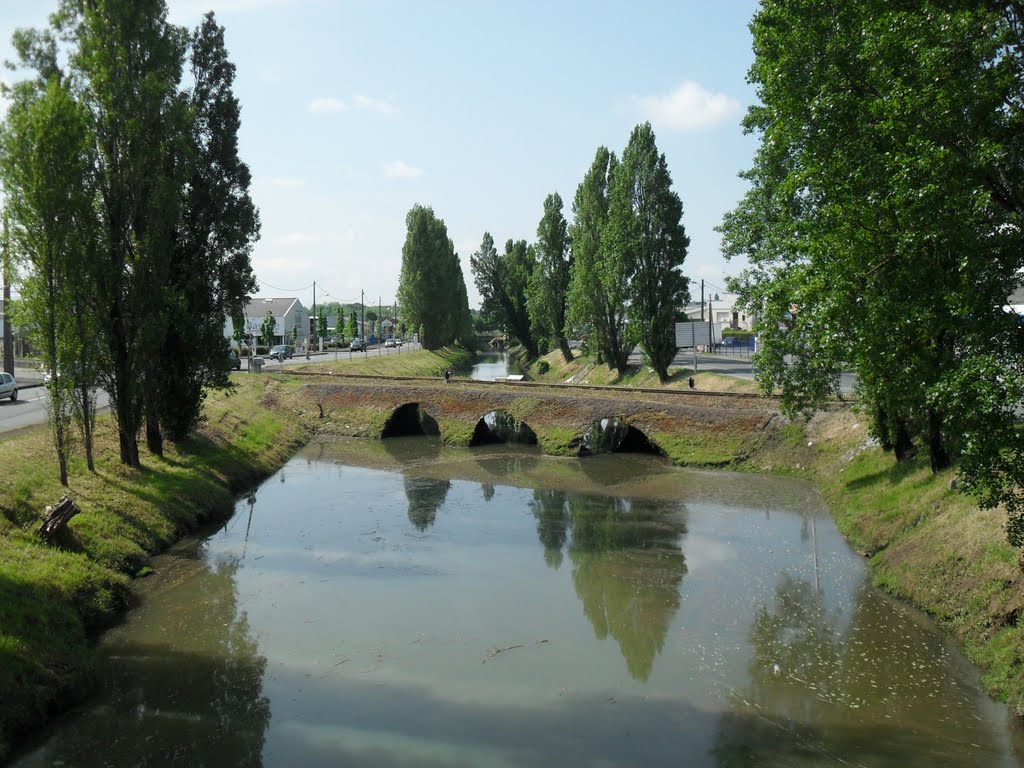 Vue du canal d'artchinetche by david ollagnon