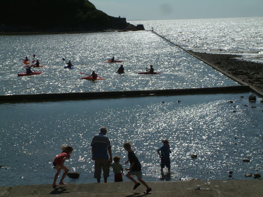 Clevedon sea pool by BarnabyKirsen