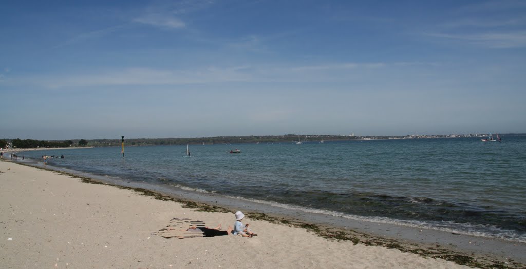 Cap Coz. 27 Avril 2010. 16H52. Marée haute. Fort coefficient. Vue coté Concarneau by Cort'