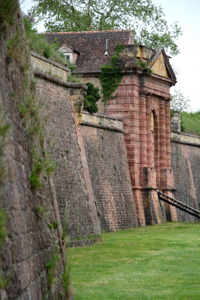 Fortification Neuf-Brisach, Colmar Gate by Martin van den Bogaerdt