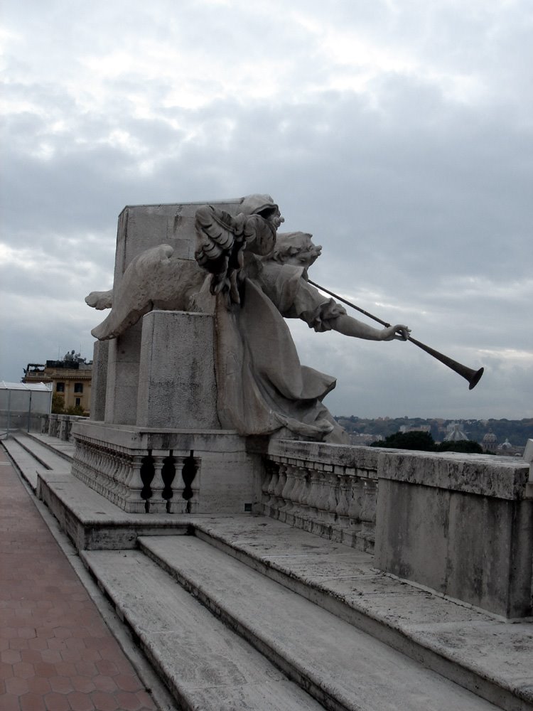 Roma, particolare della Terrazza della Consulta by simone cappellanti