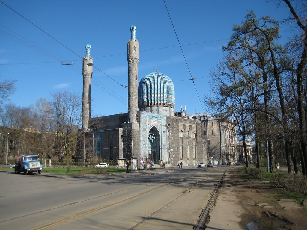 Санкт-Петербург Санкт-Петербу́ргская мече́ть - Sint-Petersburg Moskee - Saint Petersburg Mosque 1913 by ©JPix