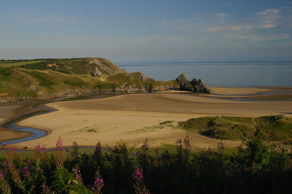 Three Cliffs - The Gower by Gary Shinner