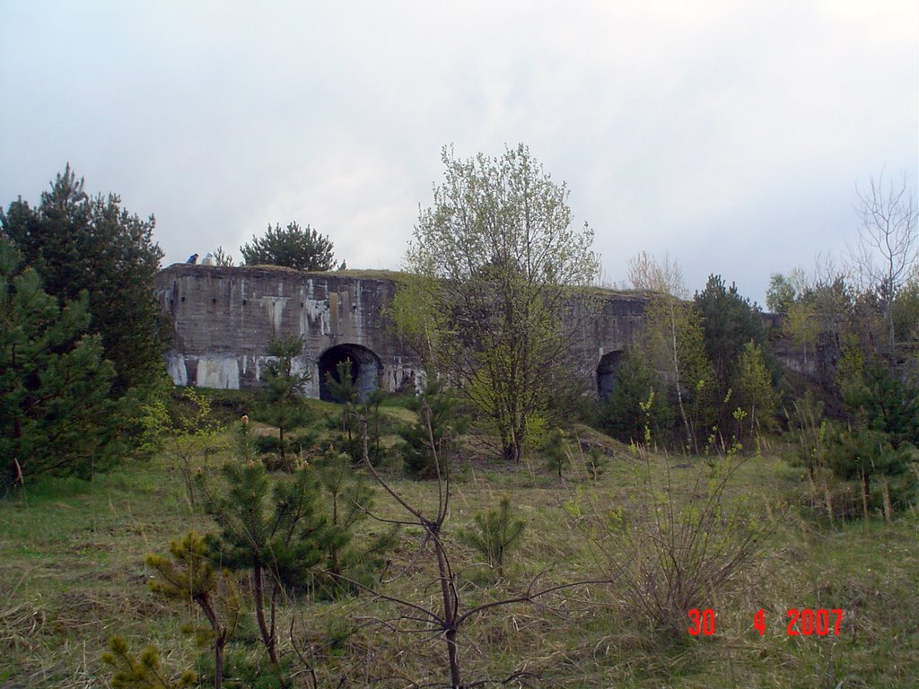 Fort Lebiedziew należący do Twierdzy Brzeskiej by aloszak