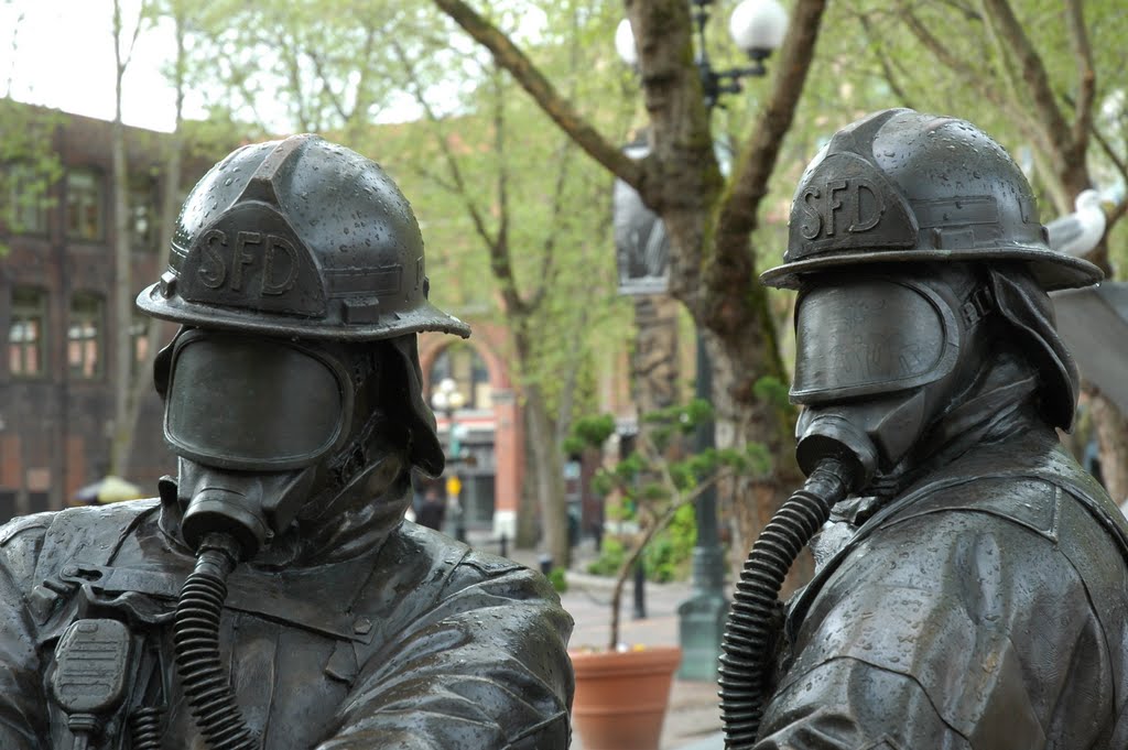 Pioneer Square, Seattle WA by Stefano Crivelli