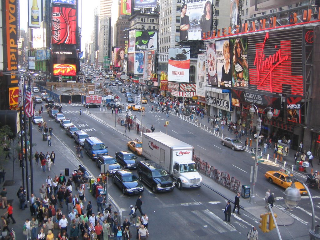 Times Square by Mate J Horvath