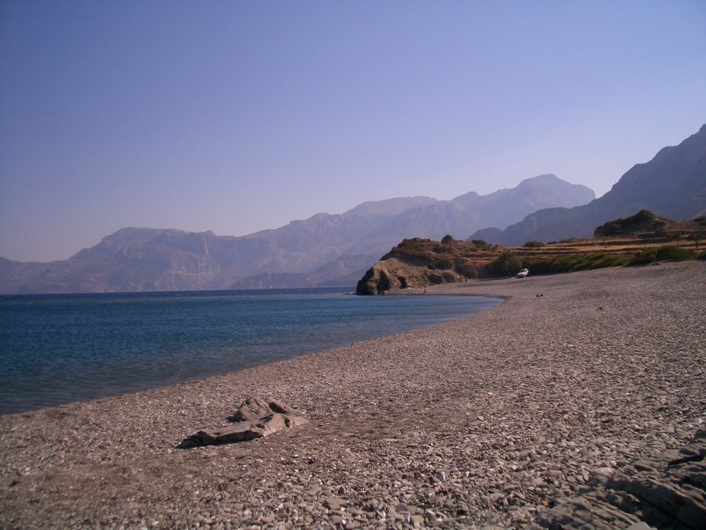 Karpathos - Agnontia Beach view from North Side by Xjan