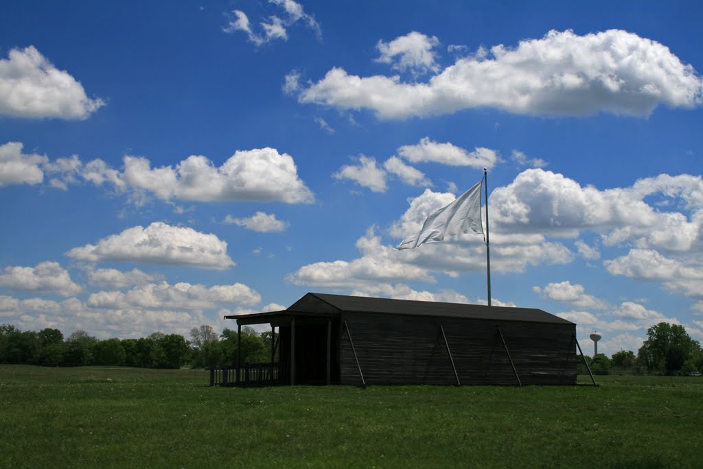 Replica Hangar-Huffman Prairie Flying Field by zulou