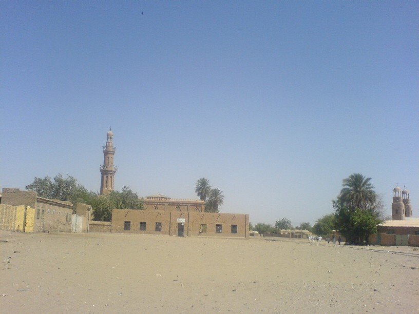 Mosque and coptic church by clergliegna