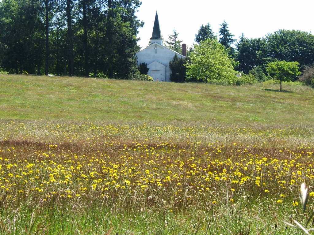 Old Chapel, Fort Lawton, Discovery Park by Joe Lambert