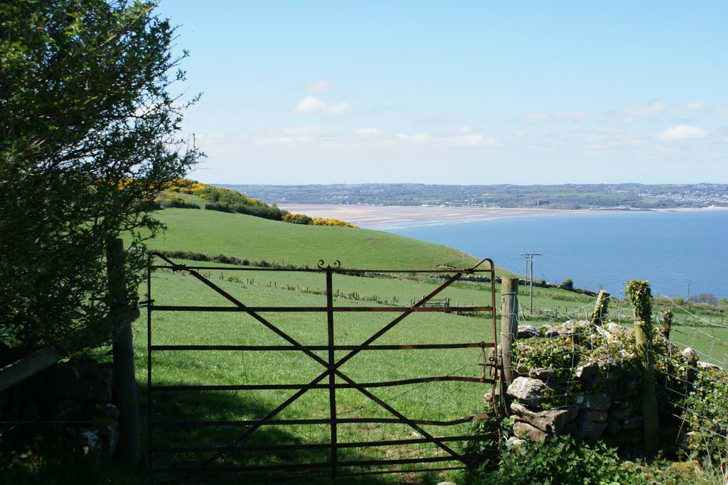 Another blacksmith made gate and Red Wharf Bay by Bigdutchman