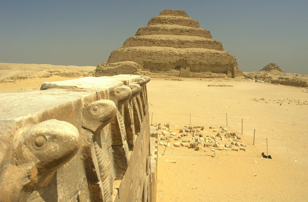 Pyramid of Djoser Rd, Al Badrashin, Giza Governorate, Egypt by YanLib93