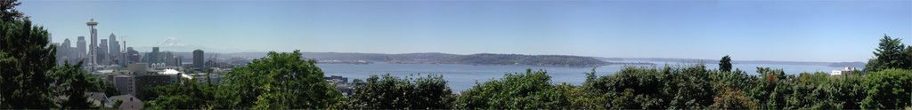 Seattle from Kerry Park by Bruce Forsberg