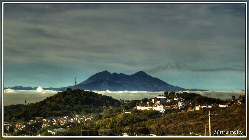 Pacaya - View from San Cristóbal (may10) by marekv