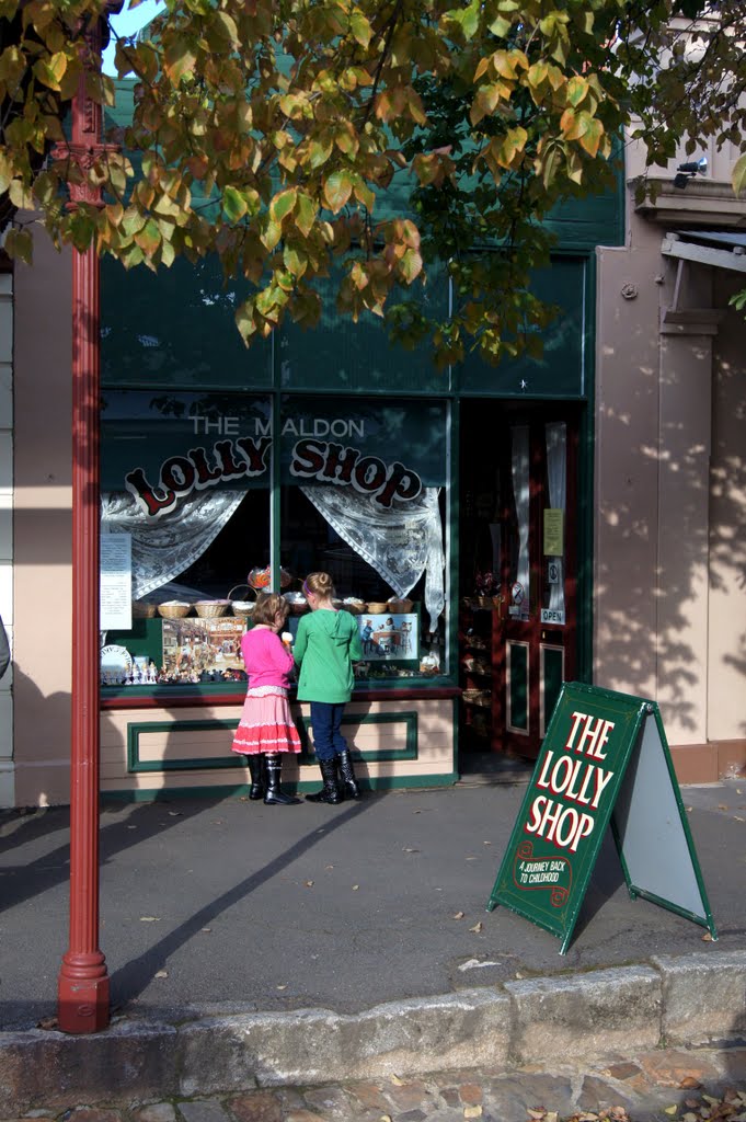 Maldon Lolly Shop (2010). Established in 1985, this shop has an extensive range of good old fashioned and traditional confectionery by Muzza from McCrae