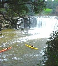 Haruru Falls Kayaking by Clive Raines - tapek…