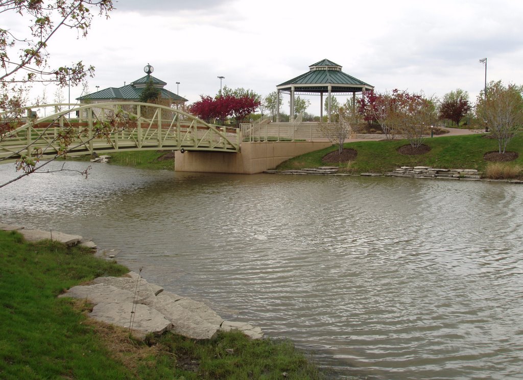 Carol Stream, IL - Town Center, the Gazibo by carm_in_cs