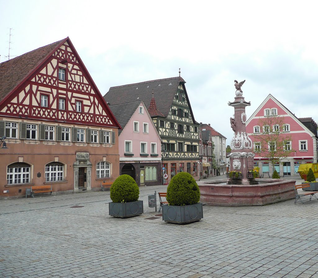 Marktplatz in Roth by reiner.m