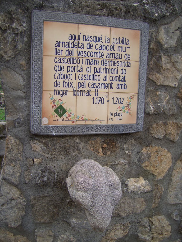 Font de l'Arnaldeta de Caboet (detall) by Carbassó