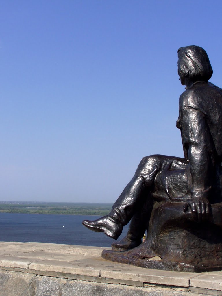 Максимыч и заволжские дали/Monument AM Gorky by Sidorofff Dmitriy