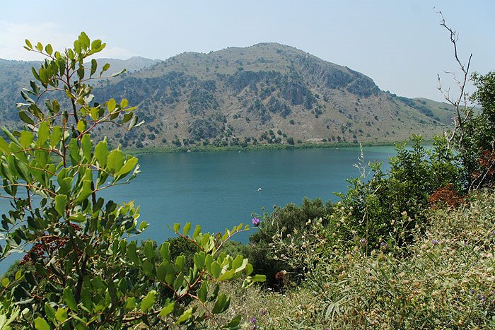 Kournas Lake - the only freshwater [not saline] lake on Crete by thiefunny