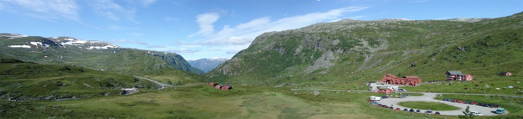 Panorama at Turtagrø hotel by Bo Eide