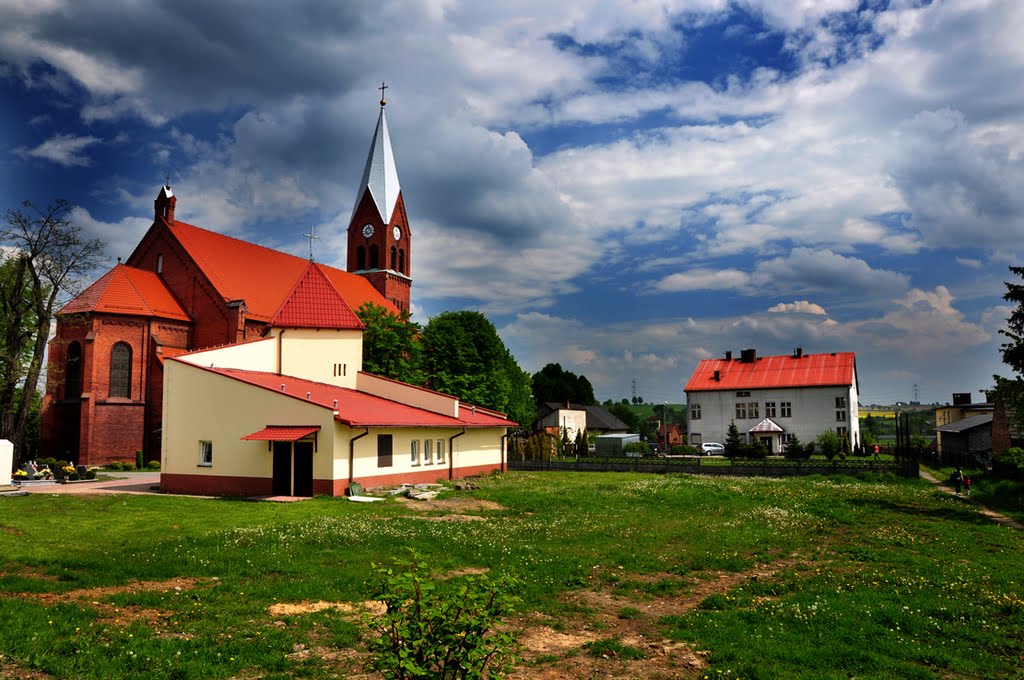 Lubomia-Kościół św. Marii Magdaleny by broart - Bronek