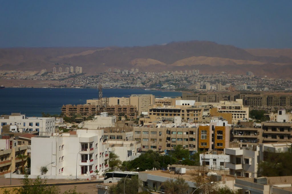 Aqaba and Eilat - Aqaba, Jordan by T NL