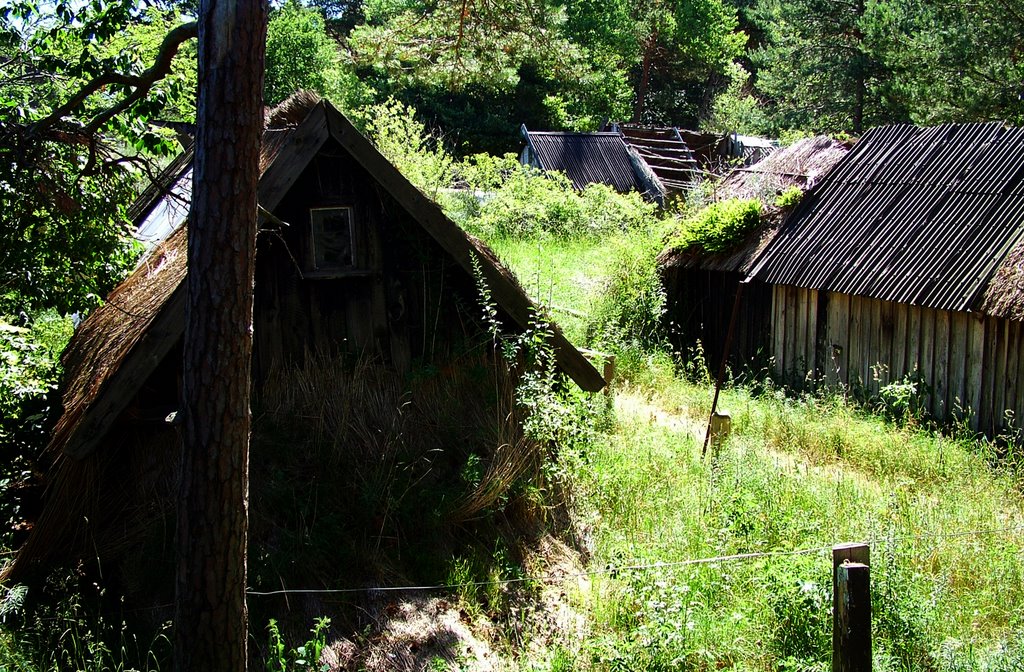 Salzhütten (Salt stock Huts) near Zempin by Oliver Wahler