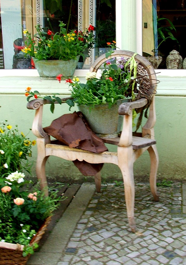 Street Scene at Stralsund by Oliver Wahler