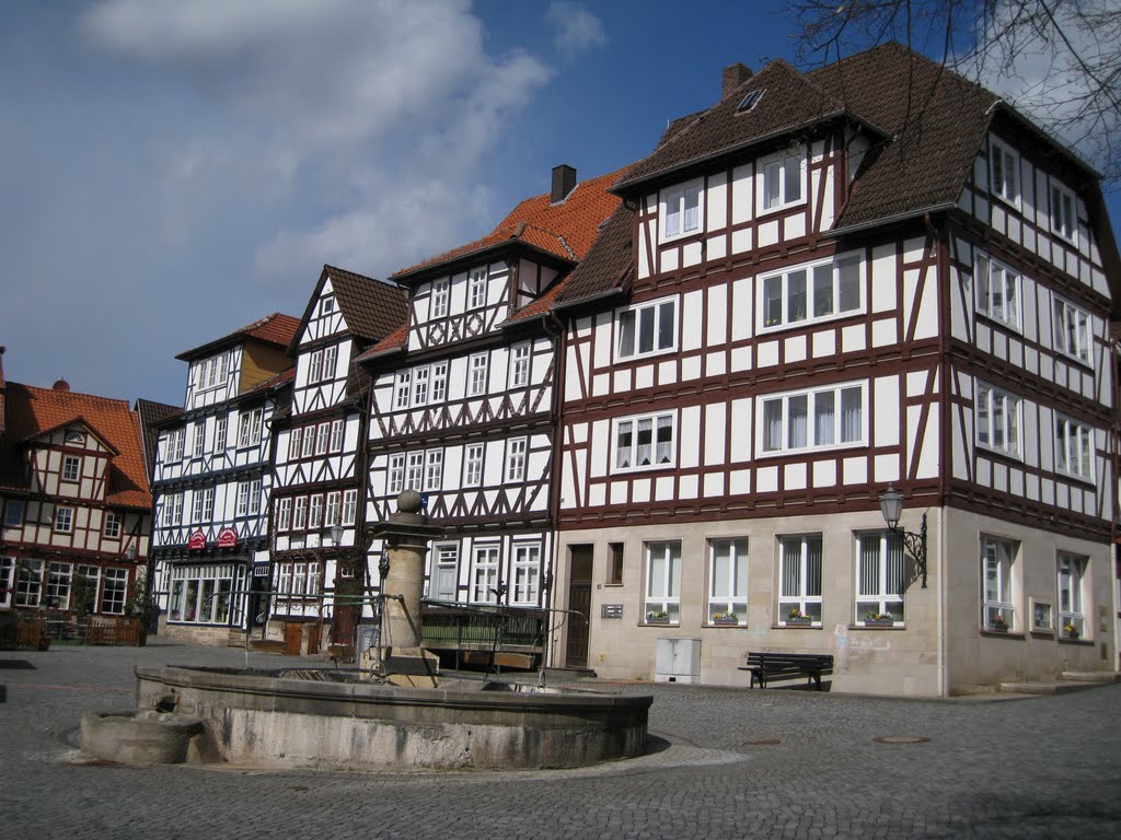 Marktplatz in Allendorf by Rolf Decker