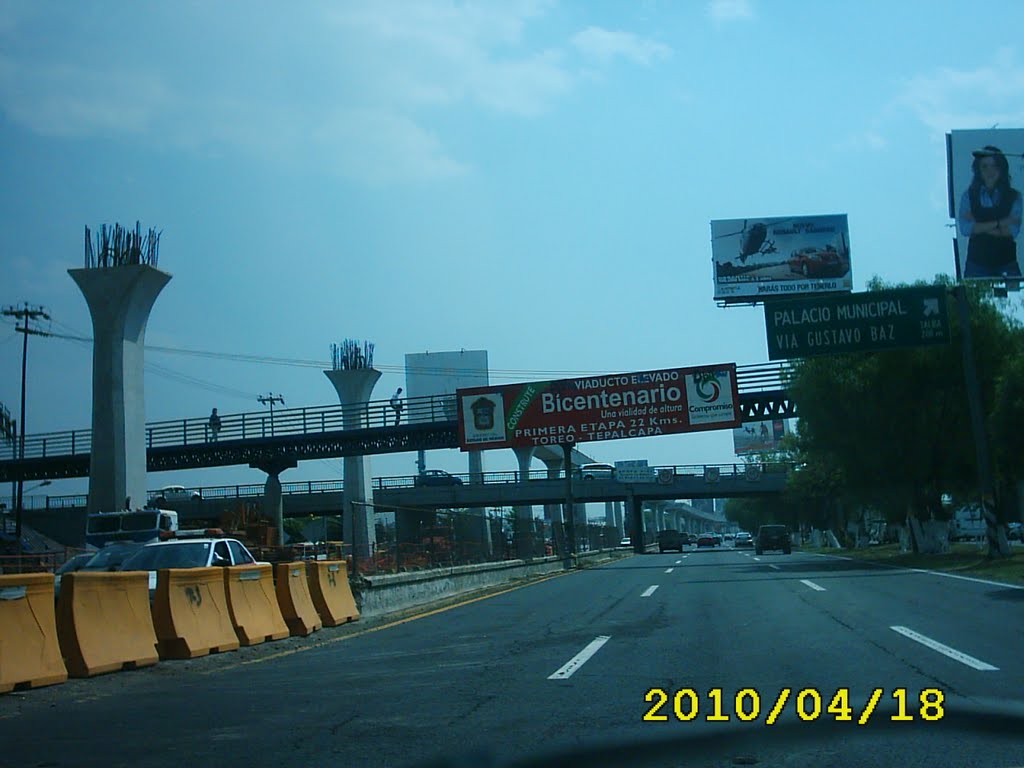 Viaducto Bicentenario (del Toreo a Cuautitlan Izcalli en construccion) by Alcione