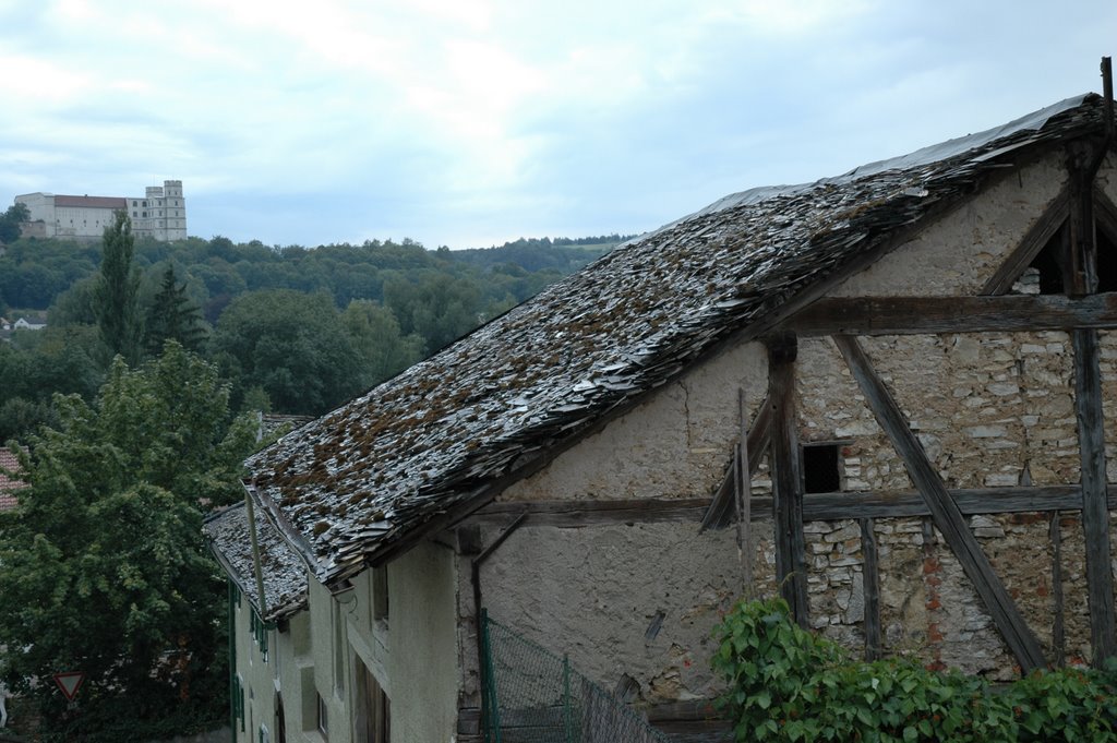 Eichstätt, Blick auf Willibaldsburg by isbjoern