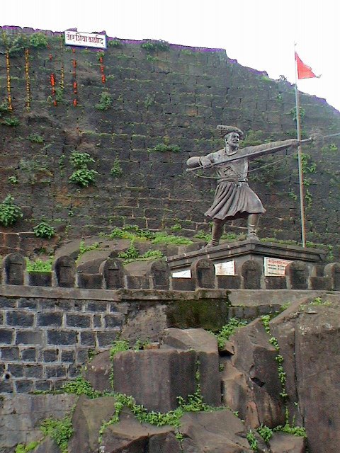 Shiva Kashid Memorial at Fort Panhala by Rajendra Patil