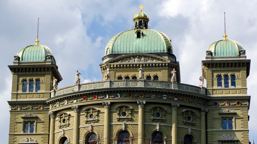 Curia Confoederationis Helveticae -The Swiss Confederation - Bern - Switzerland by Cleber Lima