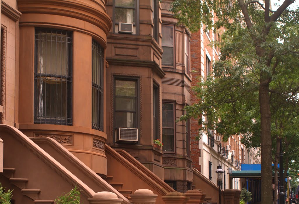 Sunlight on Brownstones (Edward Hopper Painting) by svars