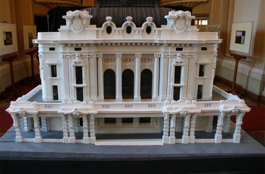 Maquete Teatro Pedro II by Lapenta