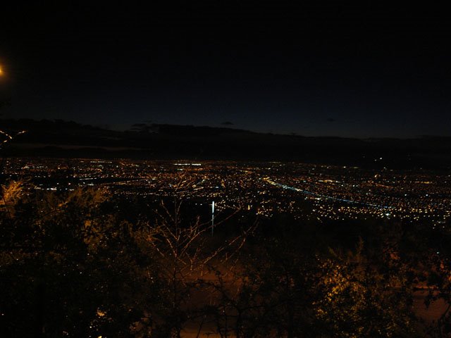 Santiago desde la UAI de Peñalolen by vladimirt2000